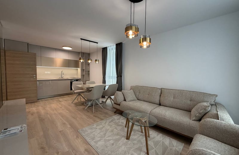 Аренда стильной трёхкомнатной квартиры у моря, 100 м², Варна, Св. Константин и Елена, Болгария